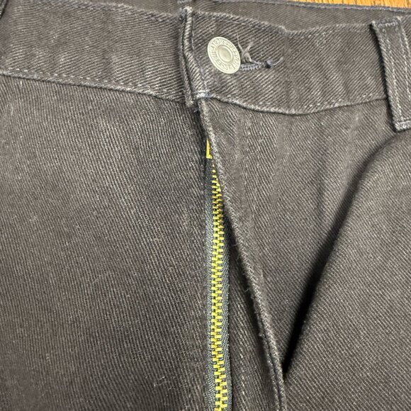 EUC Women's VTG Levi’s 550 Misses Black Relaxed Fit Mom Jeans Stretch | Size 16 - Picture 7 of 9